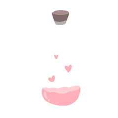 Heart Cute Doodle illustration