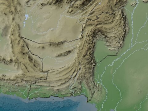 Baluchistan, Pakistan. No legend