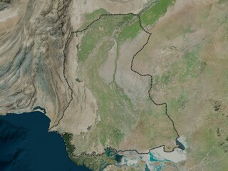 Sind, Pakistan. High-res satellite. No legend © Yarr65