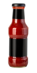 ketchup bottle isolated