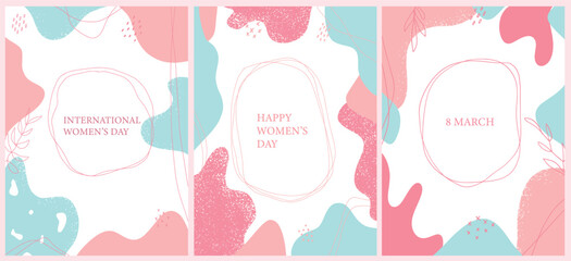 Set of 3 abstract memphis backgrounds for retro templates, invitations, greeting cards, prints, posters, planners, leaflets, etc. EPS 10