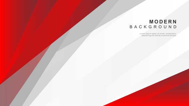 abstract red background with geometric shape