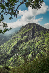view from the mountain