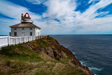 Fototapeta na wymiar Vieux phare de Cape Spear 2