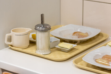 Plateau repas pour préparation culinaire