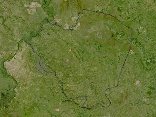 Cordillera, Paraguay. Low-res satellite. No legend