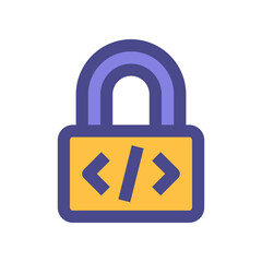 padlock icon for your website, mobile, presentation, and logo design.