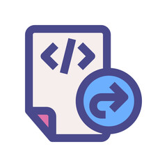file transfer icon for your website, mobile, presentation, and logo design.