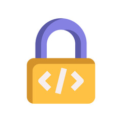 padlock icon for your website, mobile, presentation, and logo design.