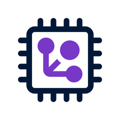 processor icon for your website, mobile, presentation, and logo design.