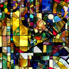 Fototapeta premium Dreaming of Colored Glass