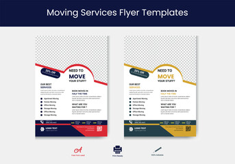 We Are Moving Flyer Templates