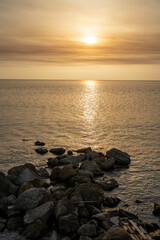 Amanecer en la playa