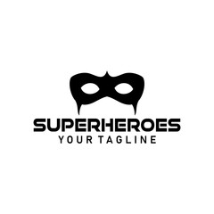 superhero logo vector