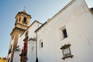 'Nuestra Señora de La Palma' Church, in the 'Plaza Alta' of´ Algeciras
Algeciras, Cadiz, Andalucia, Spain 10 01 2022