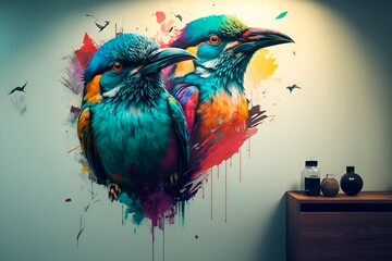 bird on the wall