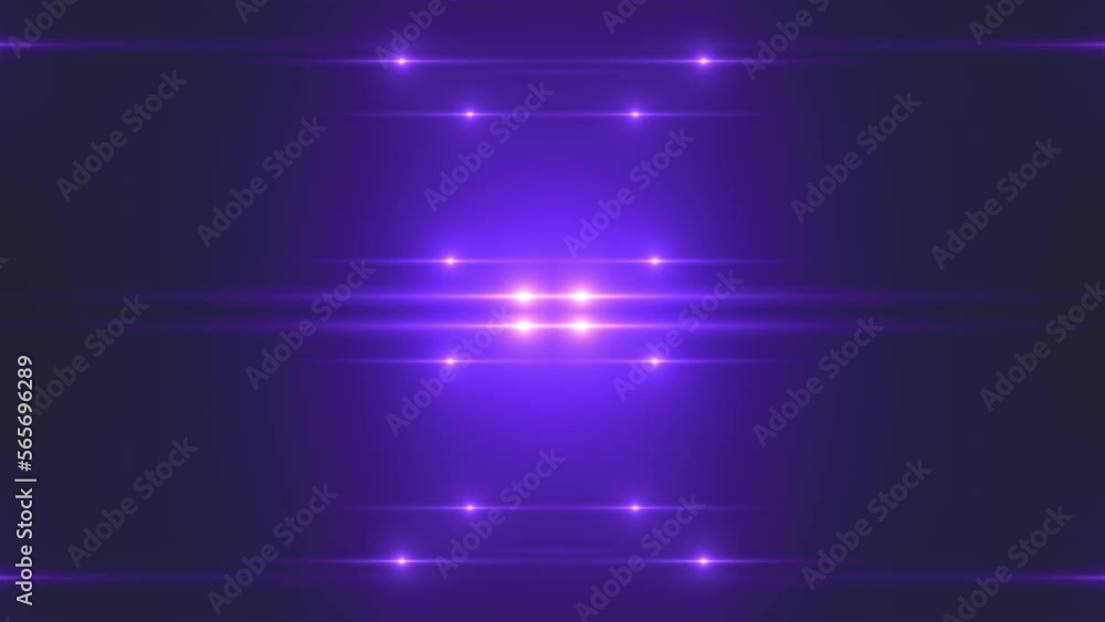 Poster fractal lights. computer generated 3d render