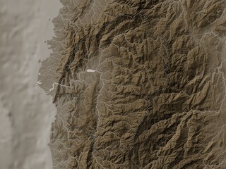 Abra, Philippines. Sepia. No legend