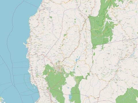 Benguet, Philippines. OSM. No legend