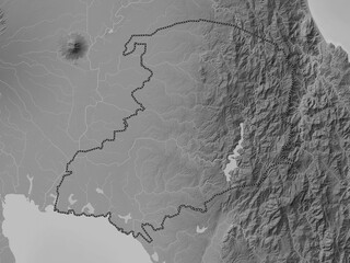 Bulacan, Philippines. Grayscale. No legend