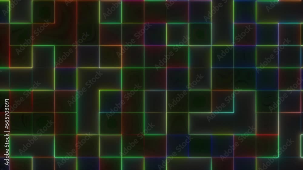Poster stroke blocks. computer generated 3d render