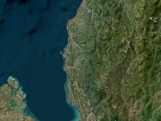 La Union, Philippines. High-res satellite. No legend