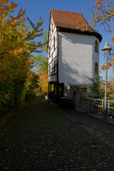 Die historische Altstadt von Zeitz, Burgenlandkreis, Sachsen-Anhalt, Deutschland