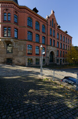 Die historische Altstadt von Zeitz, Burgenlandkreis, Sachsen-Anhalt, Deutschland
