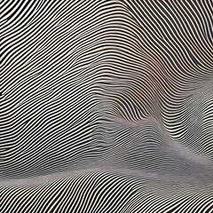 Fototapeta na wymiar An abstract texture of a moiré pattern2, Generative AI