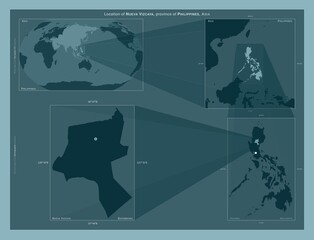 Nueva Vizcaya, Philippines. Described location diagram © Yarr65