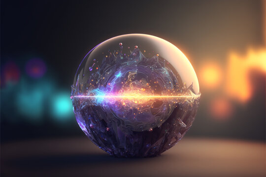 Crystal Ball, Palantir, Magic Sphere, generative AI