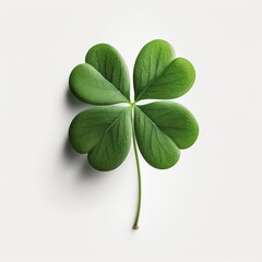 The Perfect Four Leaf Clover - Illustration, St. Patrick's Day, Green, Botanical