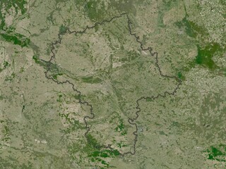 Mazowieckie, Poland. Low-res satellite. No legend