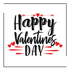 Obraz premium Valentine day SVG T-shirt Design