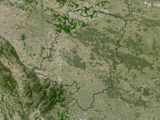 Opolskie, Poland. Low-res satellite. No legend
