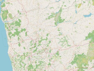 Braga, Portugal. OSM. No legend