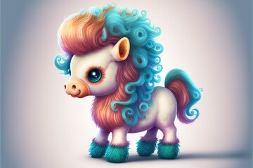 cute pony - generative ai
