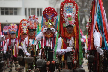 International masquerade festival Surva in Pernik, Bulgaria