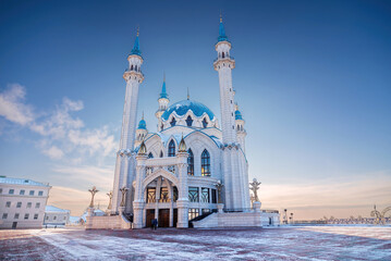 Kul Sharif Mosque landmark of Kazan, Russia.