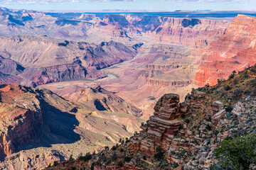 Views of the Grand Canyon. 