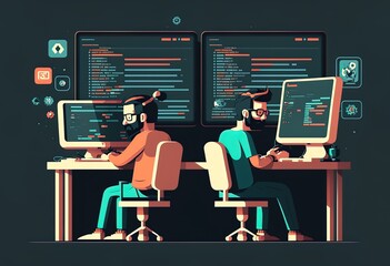 Coders and programmers are the backend software engineers who create the code that keeps the rest of the world running. Generative AI