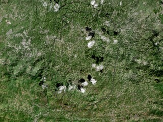 Corozal, Puerto Rico. High-res satellite. No legend