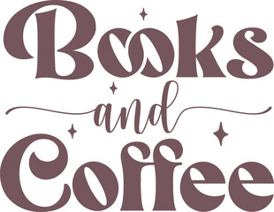 books and coffee craft design.