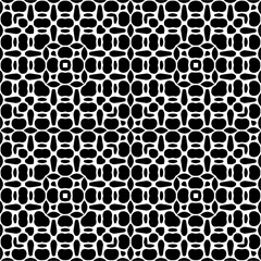 
Vector pattern in geometric ornamental style. Black and white color.Seamless repeat pattern.Simple geo all over print block for apparel textile, ladies dress, fashion garment, digital wall paper.