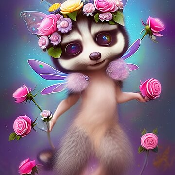 Raccoon Fairy