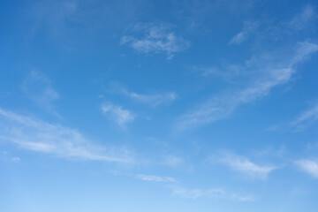 Blue Sky with Clouds