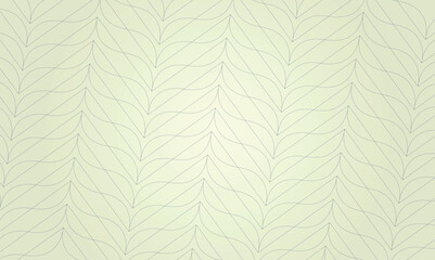 Obraz premium Abstract leaves lines background. Thin black lines on white gradient background. Modern and clean design