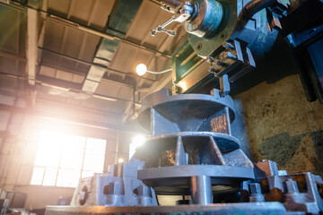 metal processing machine, mechanical engineering concept