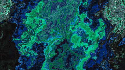 kräftige Farbtöne als Textur oder Hintergrund in blauen und grünen Farbtönen unterschiedlich hell und kontrastreich