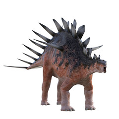 Kentrosaurus dinosaur isolated 3d render
